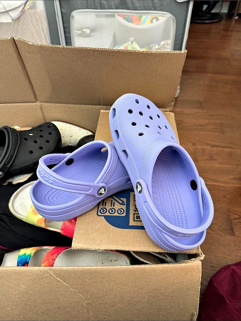 Crocs Classic Clog Sandals Purple US 8